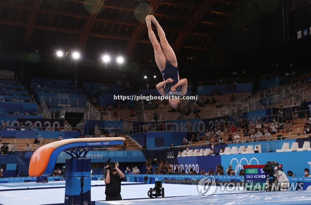 韩国选手斩获男子体操个人全能金牌